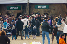Foule de personnes à Madrid